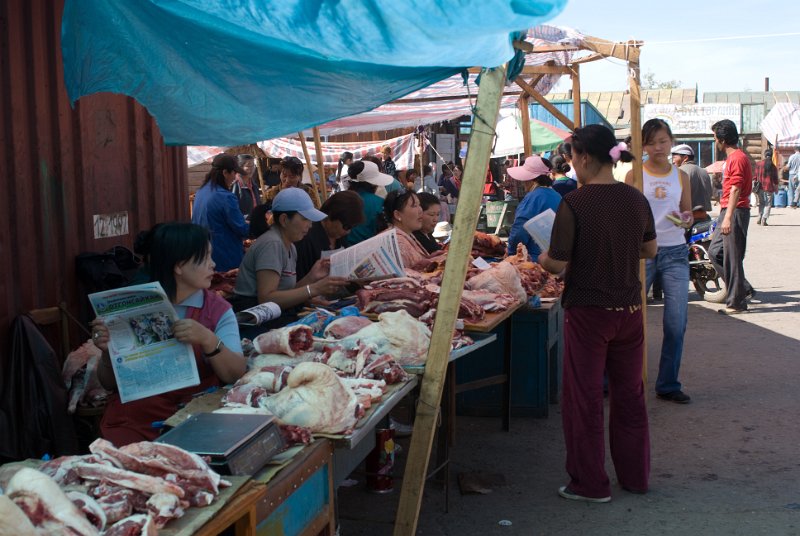 DSC_0201.jpg - fleisch markt in einer provinzstadt, schaf- und schweinefleisch